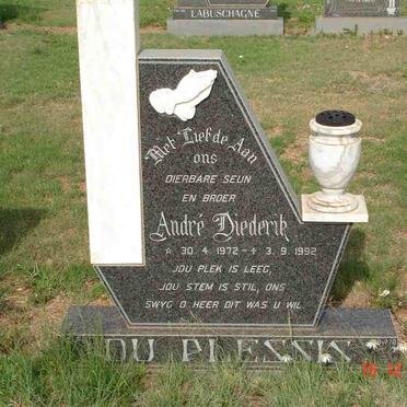 PLESSIS André Diederick, du 1972-1992