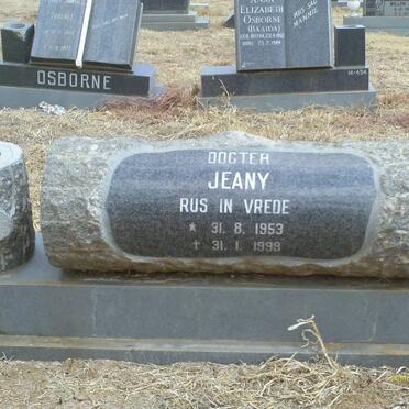 PONSELLE Jeany, de 1953-1999