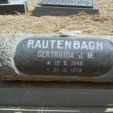 RAUTENBACH Gertruida J.M. 1946-1976