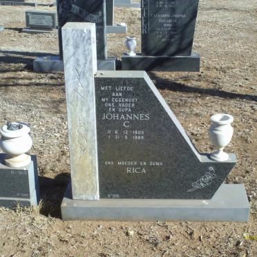 ROOY Johannes C., van 1909-1988 &amp; Rica