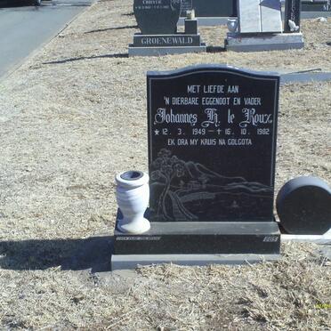 ROUX Johannes H., le 1949-1982