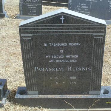 REPANIS Paraskevi 1908-2001