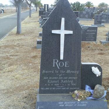 ROE Lionel Ashley 1958-1978