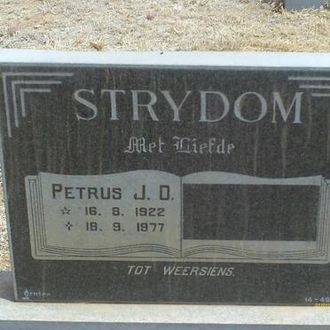 STRYDOM Petrus J.D. 1922-1977