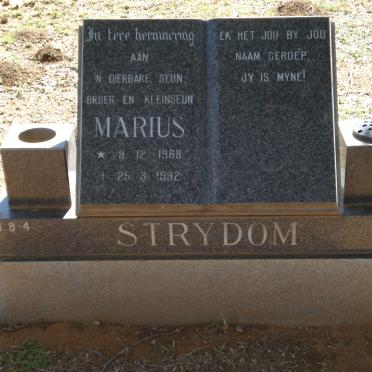 STRYDOM Marius 1968-1992