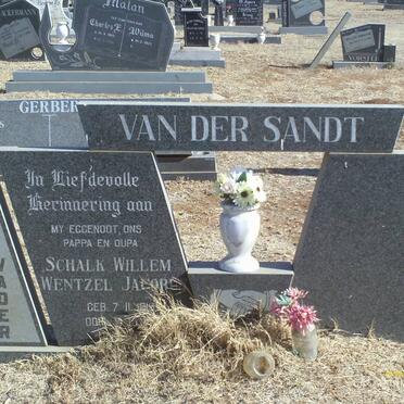 SANDT Schalk Willem Wentzel Jacob, van der