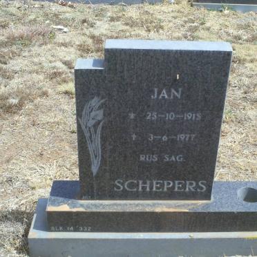 SCHEPERS Jan 1915-1977