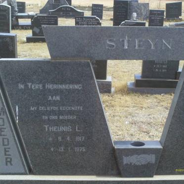 STEYN Theunis L. 1917-1975