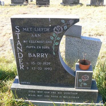 STANDER Barry 1939-1993