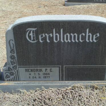 TERBLANCHE Hendrik P.C. 1904-1977