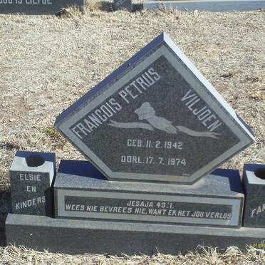 VILJOEN Francois Petrus 1942-1974