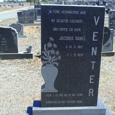 VENTER Jacobus Daniel 1913-1979