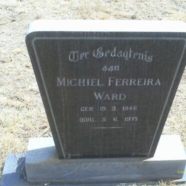 WARD Michiel Ferreira 19546-1975
