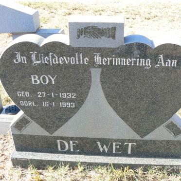 WET Boy, de 1932-1993