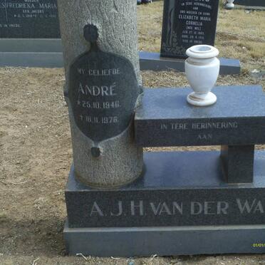 WALT A.J.H., van der 1946-1976