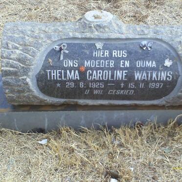WATKINS Thelma Caroline 1925-1997