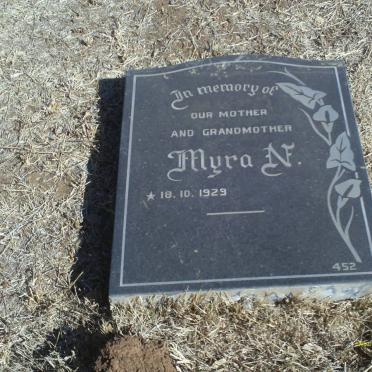 ? Myra N. 1929-