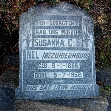 NEL Susanna C.S. nee BEZUIDENHOUT 1856-1952