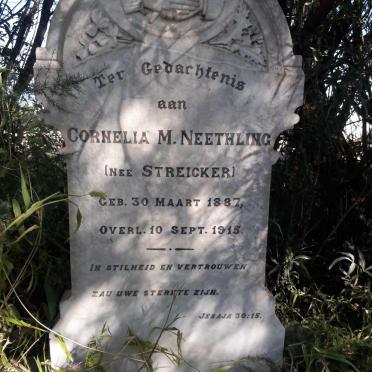 Free State, BOSHOF district, Dealesville, Boschrand 148, farm cemetery