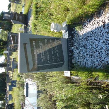 ROUX Jakobus Frederik, le 1916-2001