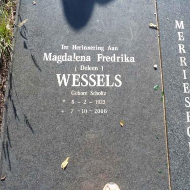 WESSELS Gert Daniel Jacobus 1909-2000 &amp; Magdalena Fredrika SCHOLTZ 1923-2008