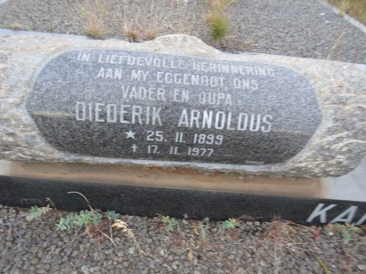 KAPP Diederik Arnoldus 1899-1977 & Martha Maria ENGELBRECHT 1903-1986 _2