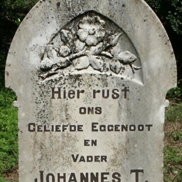 PIENAAR Johannes T. 1853-1930