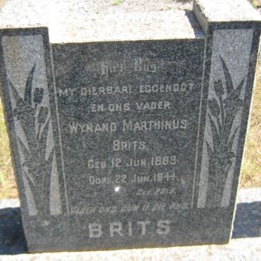 BRITS Wynand Marthinus 1889-1944