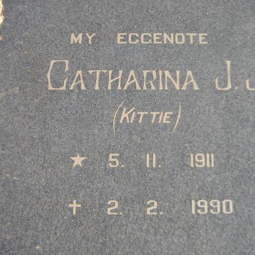 JOUBERT Catharina J.J. 1911-1990