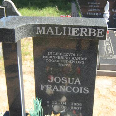 MALHERBE Josua Francois 1956-2007