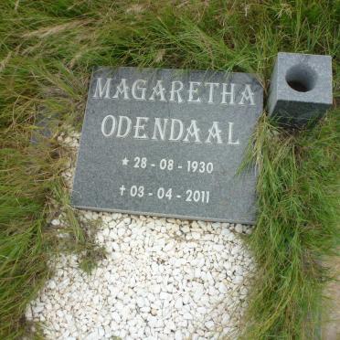 ODENDAAL Magaretha 1930-2011