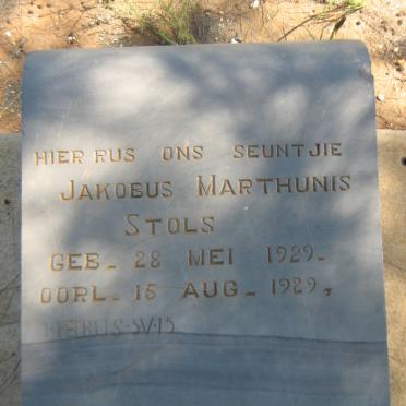 STOLS Jakobus Marthunis 1929-1929