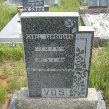 VOS Carel Christiaan 1929-1965