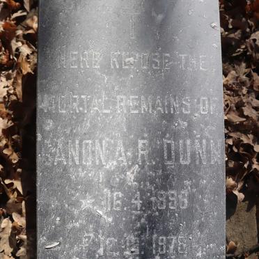 DUNN Anona R. 1898-1976