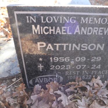 PATTINSON Michael Andrew 1956-2023