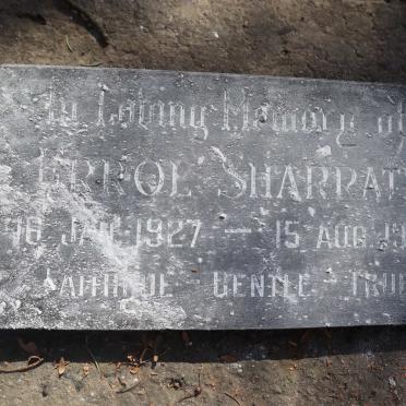 SHARRATT Errol 1927-1976