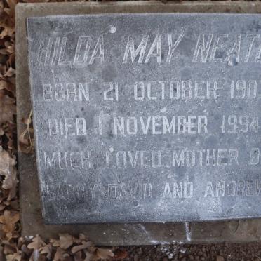NEATE Hilda May 1903-1994