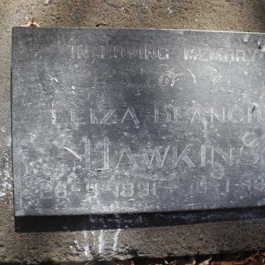 HAWKINS Eliza Blanche 1891-1989