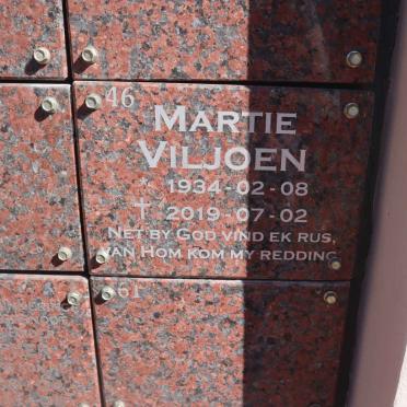 VILJOEN Martie 1934-2019