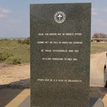 16. Burgher Memorial Magersfontein