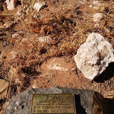 ROOS Maria Jacoba 1894-1907
