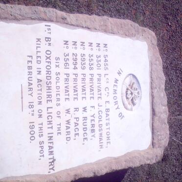 5. 1st. Bn.Oxfordshire Light Infantry