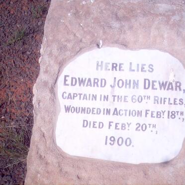 DEWAR Edward John -1900