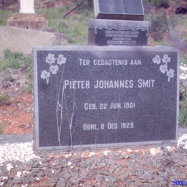 SMIT Pieter Johannes 1901-1929