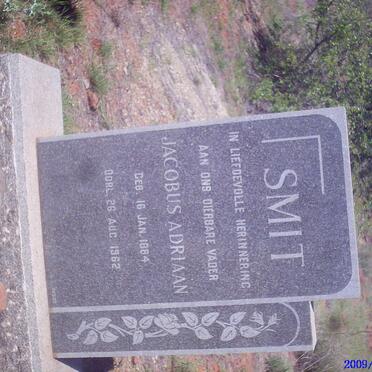 SMIT Jacobus Adriaan 1884-1962