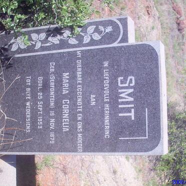 SMIT Maria Cornelia nee SERFONTEIN 1879-1953
