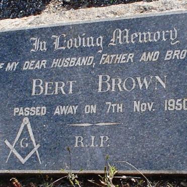 BROWN Bert -1950