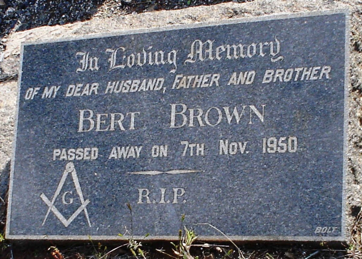 BROWN Bert -1950