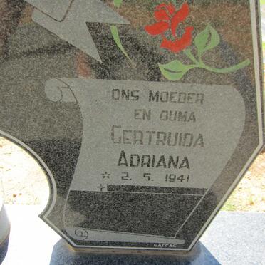 BADENHORST Gertruida Adriana 1941-