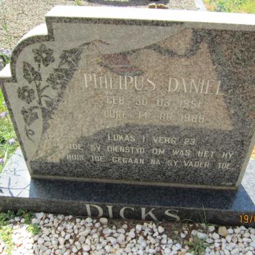 DICKS Philipus Daniel 1951-1989